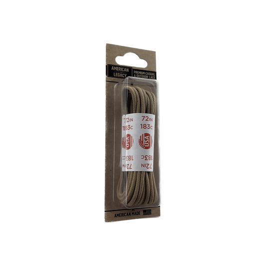 American Legacy ® Premium Glazed Large Round Laces | Alabaster