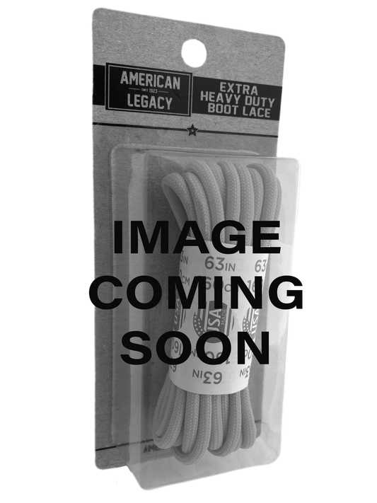 American Legacy ® Premium Rope Laces | Black/White Herringbone