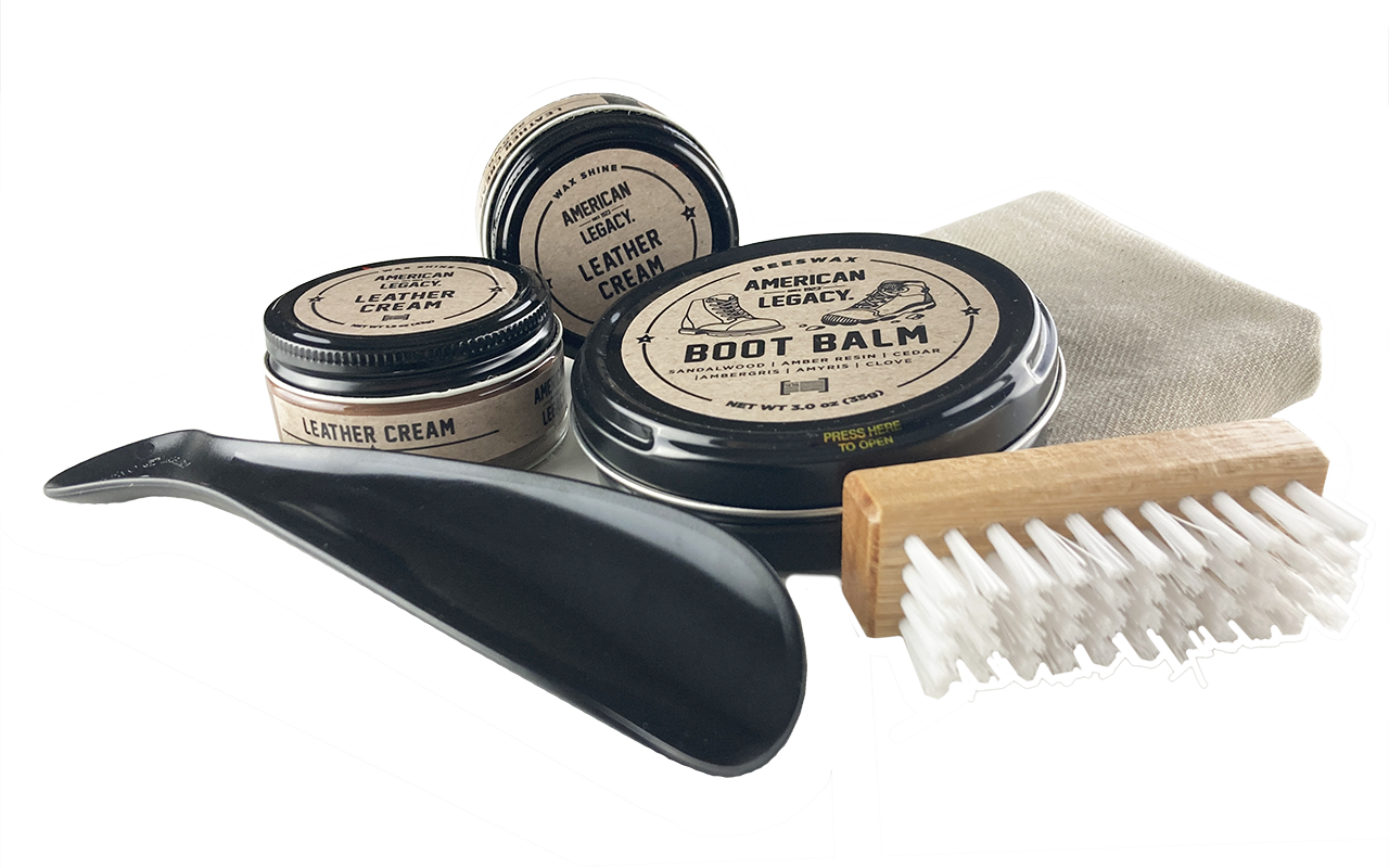 American Legacy ® Premium Boot Brush | Natural