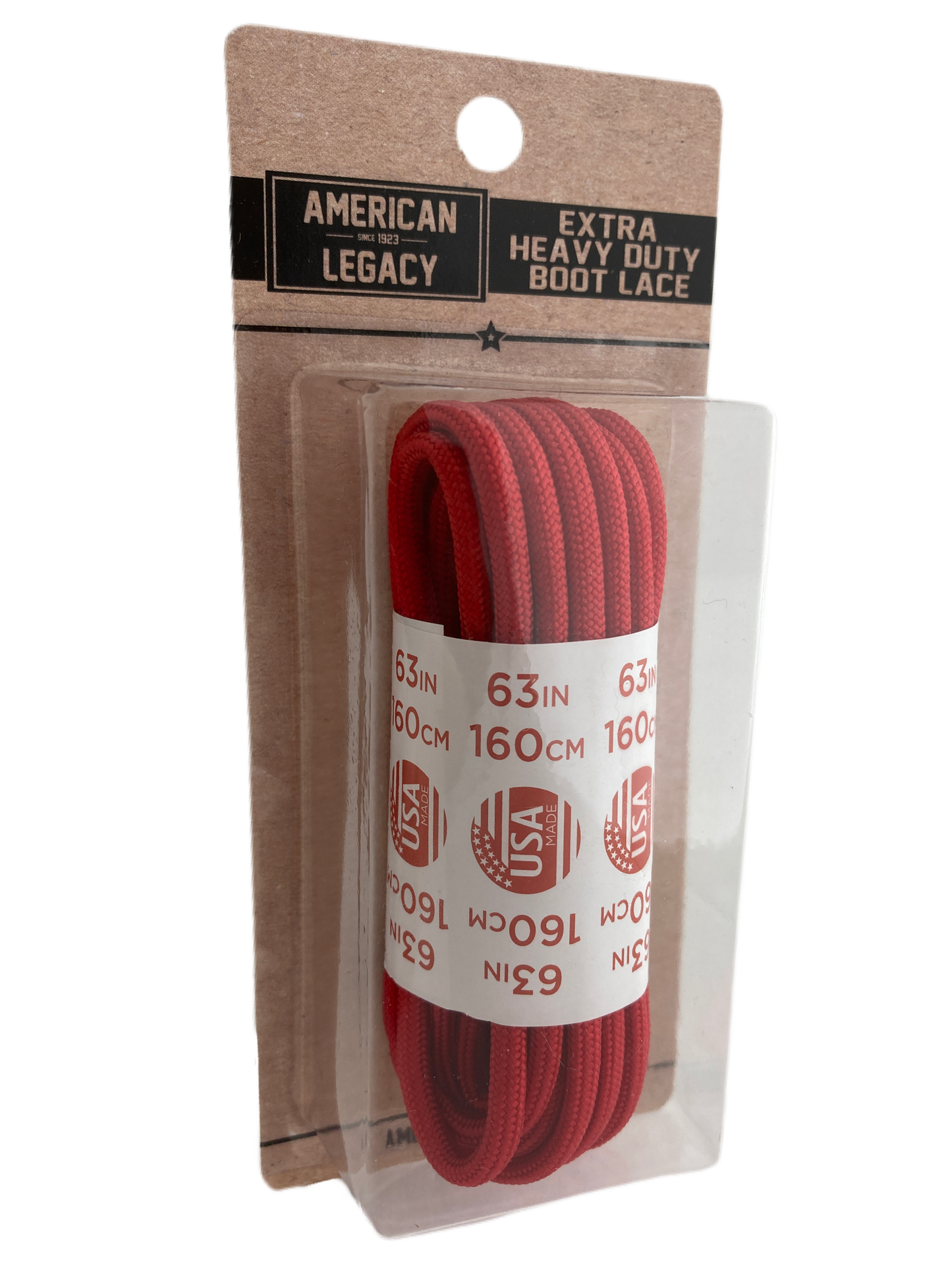 American Legacy ® Extra Heavy Duty 550 Paracord Laces | Red