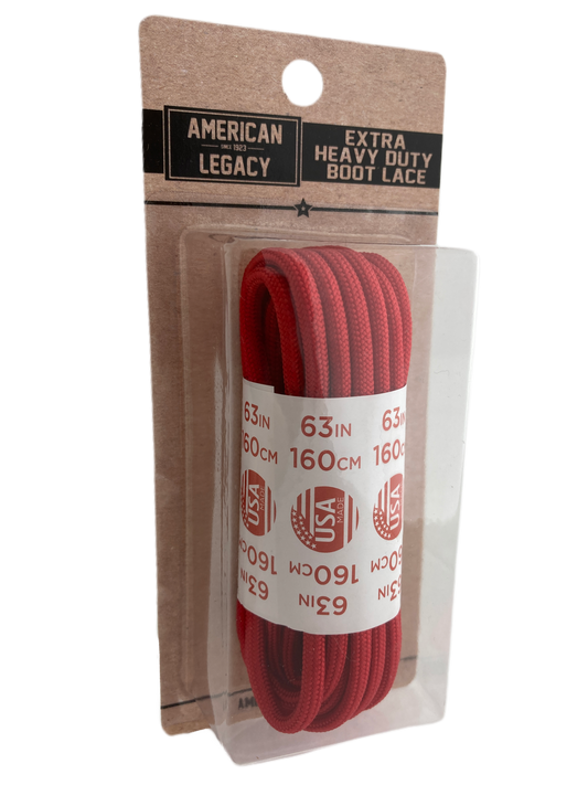 American Legacy ® Extra Heavy Duty 550 Paracord Laces | Red