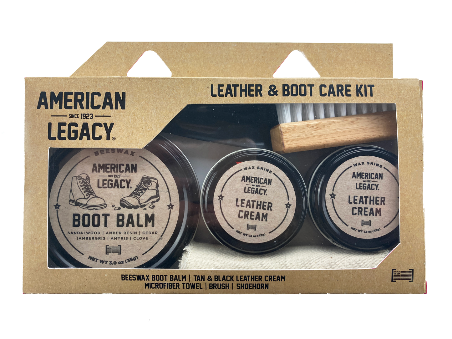 [Coming Soon!] American Legacy ® Leather & Boot Care Kit