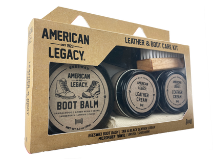 [Coming Soon!] American Legacy ® Leather & Boot Care Kit