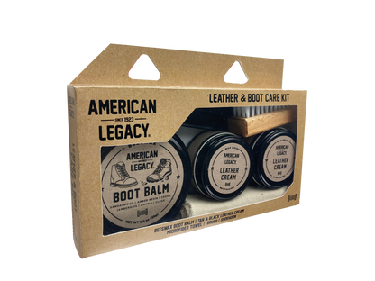 [Coming Soon!] American Legacy ® Leather & Boot Care Kit