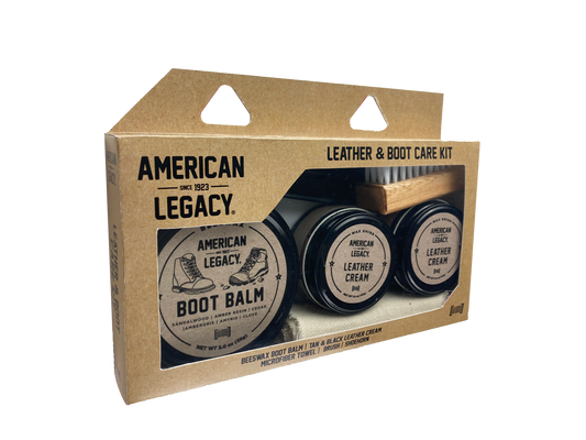 [Coming Soon!] American Legacy ® Leather & Boot Care Kit