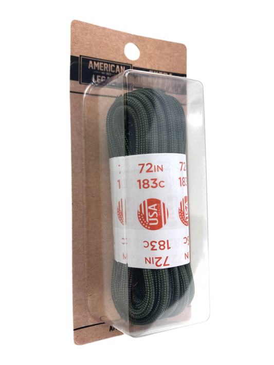 American Legacy ® Extra Heavy Duty 550 Paracord Laces | OD Green