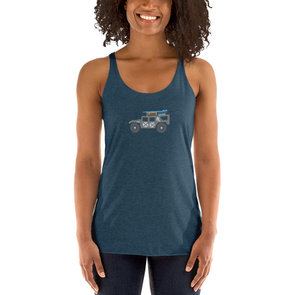 American Legacy ® Winnie The Humvee Surf | Women's Racerback Tank